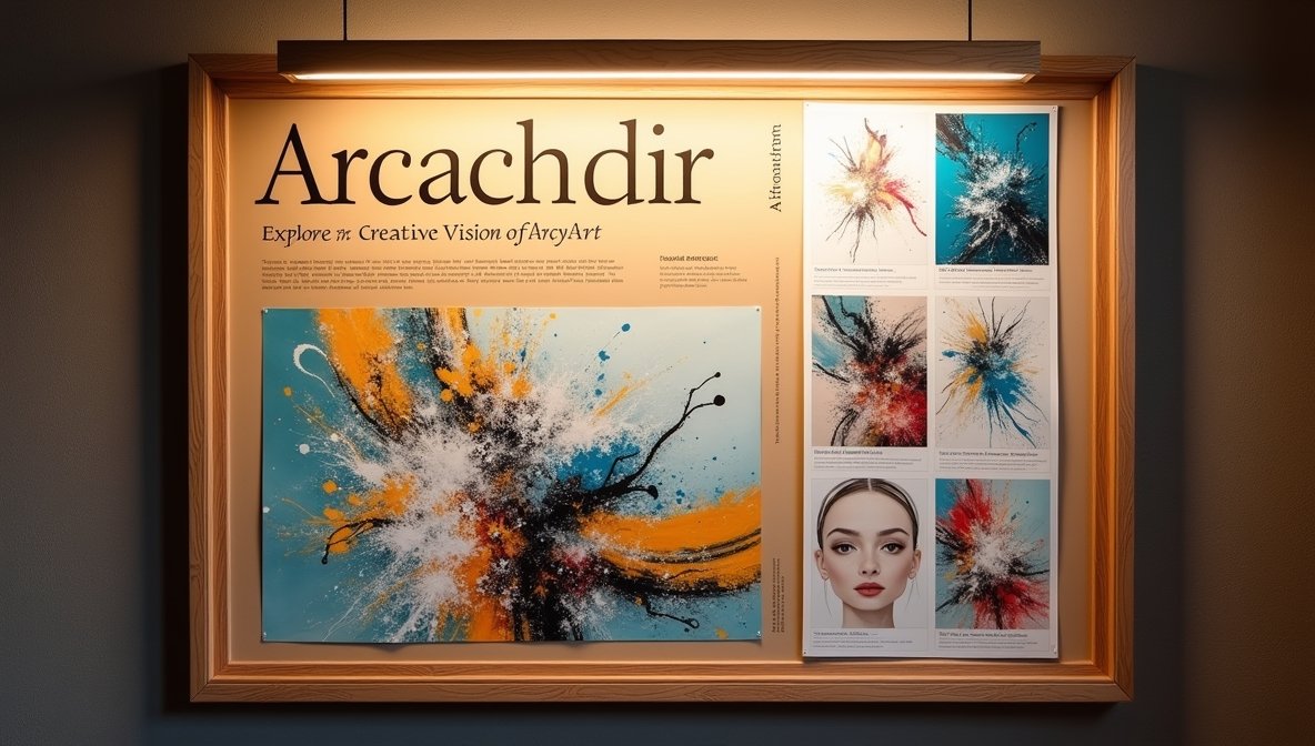 arcachdir exhibition paintings by arcyart