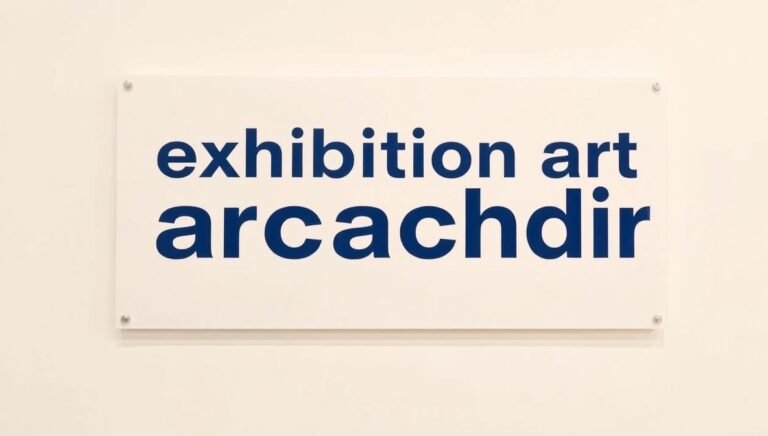 exhibition art arcachdir